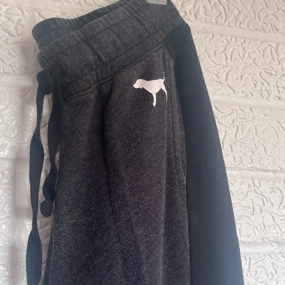 PINK Victoria's Secret Bundle, sweatshirt & 2 pairs of sweats - Picture 7 of 13